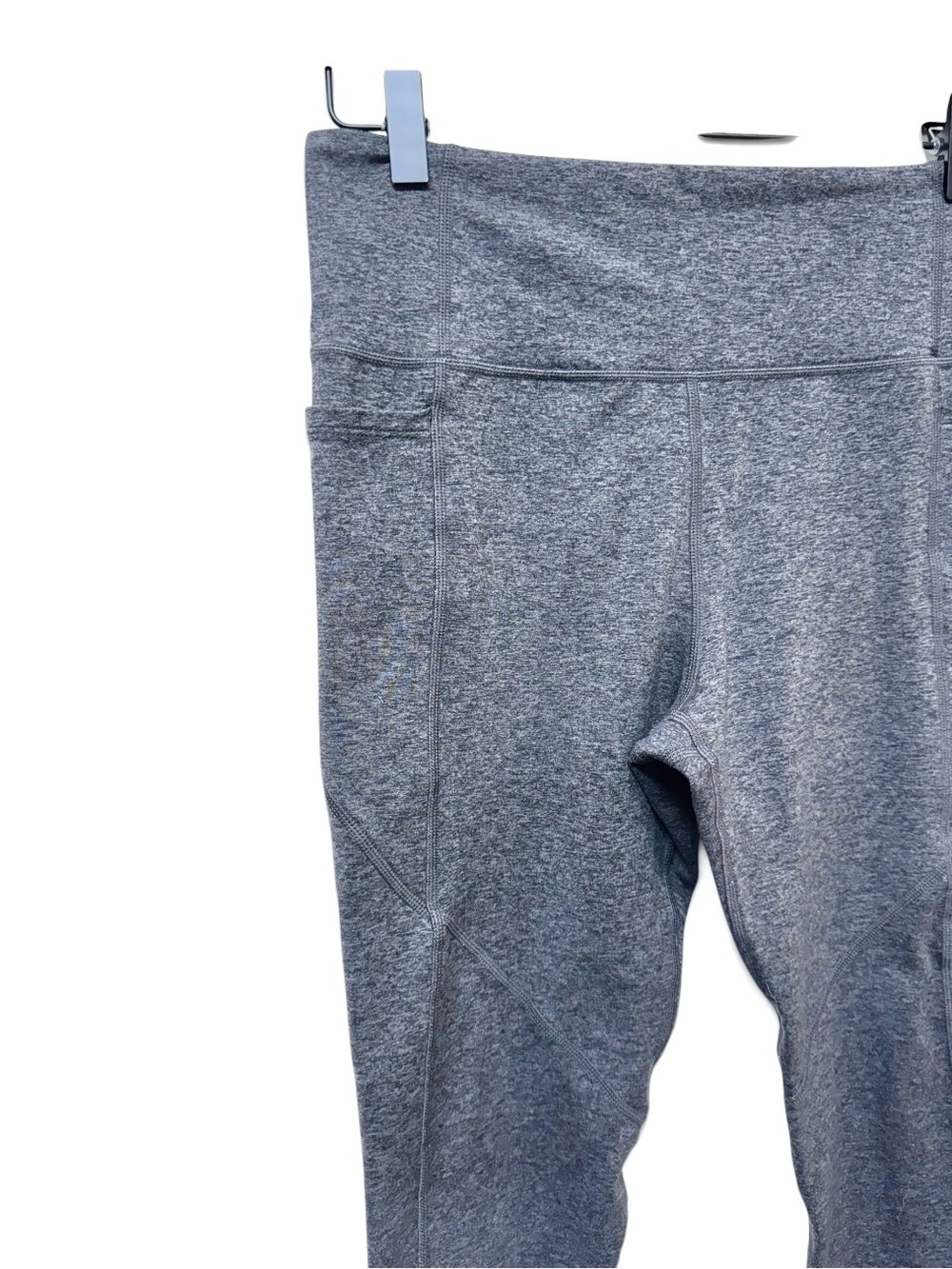 JoyLab Heather Charcoal gray 7/8 Leggings, workout, brushed jersey, Target, yoga - Picture 3 of 11